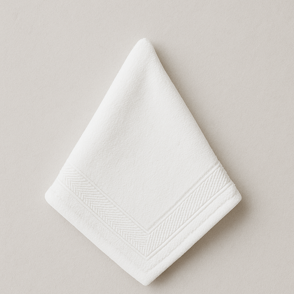Blue50 Premium White Terry Cloth Napkin