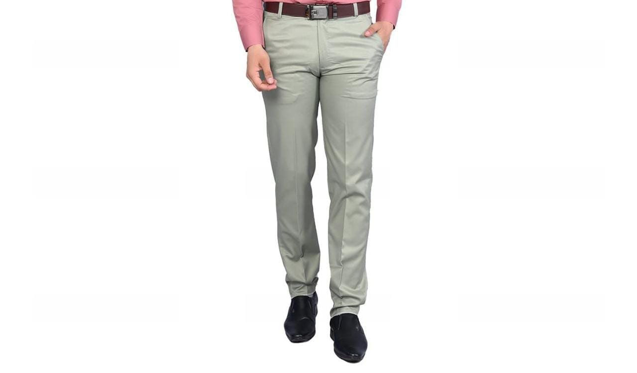 Blue 50 Pista Colour Formal Pant